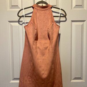 GUESS Naomi Halter Dress Women's Size M Midsummer Rose